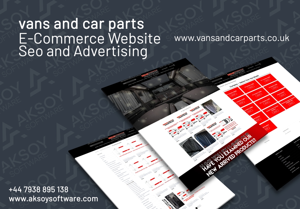 We Provided E-commerce and Digital Marketing Solutions to Vansandcarparts.co.uk!
